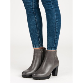 Filippo Grafitstövlar på stolpen grå 1