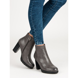 Filippo Grafitstövlar på stolpen grå 2