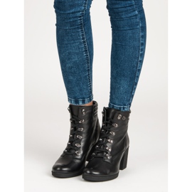 Bekväma vinceza höga klackar svart 1