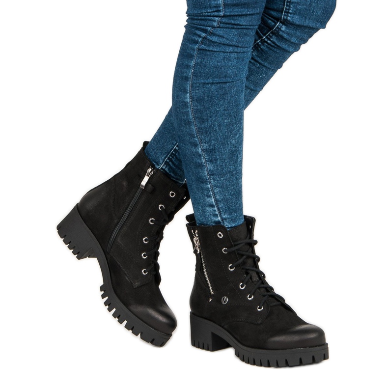 VINCEZA Black Workers svart 2