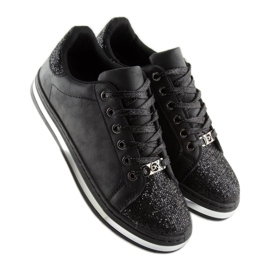 Svarta damsneakers BK-81 Svarta 2