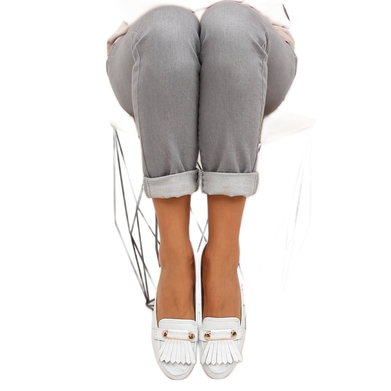 Vintage Loafers 3052 Vit 1