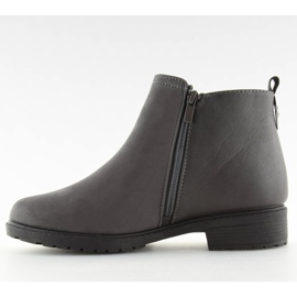 Grå varma Chelsea-stövlar för kvinnor NB225P Grå 1