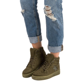 Mckeylor Mocka Creepers Sneakers grön 1