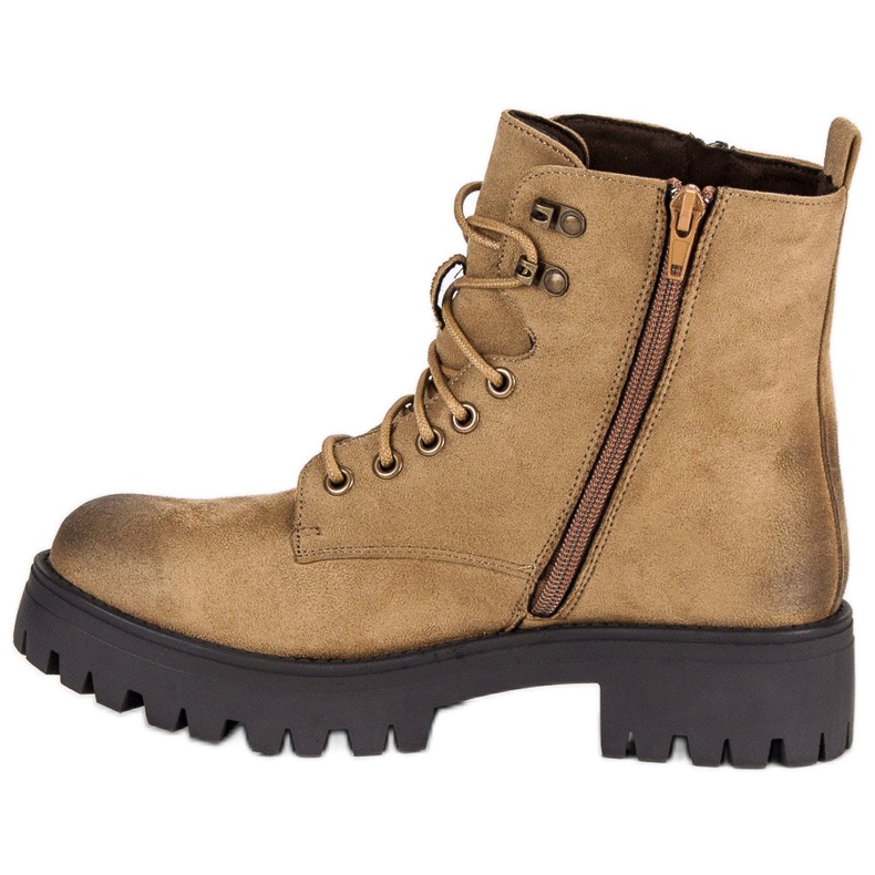 Corina Knuten mocka arbetare brun 1