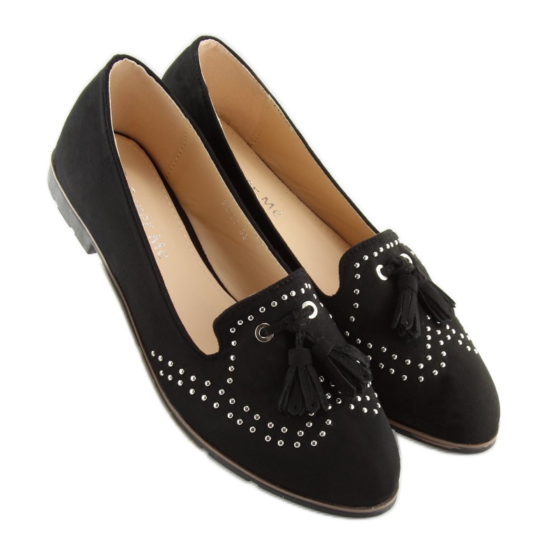 Svarta loafers för dam 22-05 Svarta 1