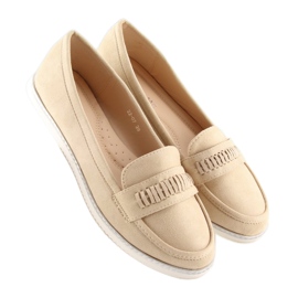 Beige loafers dam 22-07 Beige 2