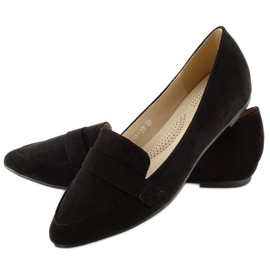 Svarta mandel loafers DO-38 svart 2