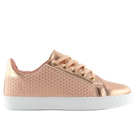 Rosa damsneakers KK-142 2