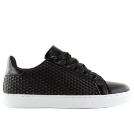 Svarta damsneakers KK-142 Svarta 2