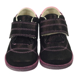 Ren But Läder baby stövlar med kardborrborrburord metalic 1531 ren men röd 3