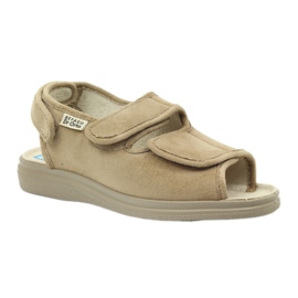 Sandaler för diabetiker Befado 676d004 beige 1