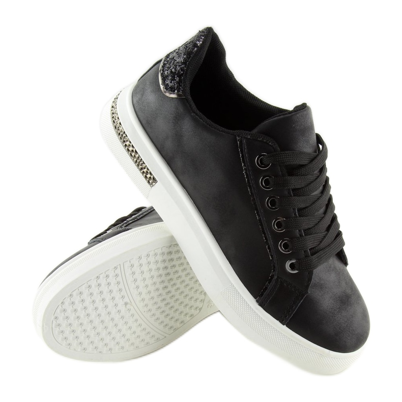 Svarta damsneakers AB-52 Svarta 1
