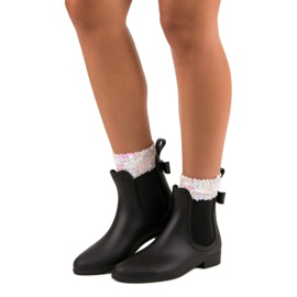 Vices Kvinnors laster galoscher svart 1
