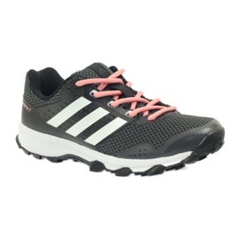 Löparskor adidas Duramo 7 Trail W svart rosa grå 1