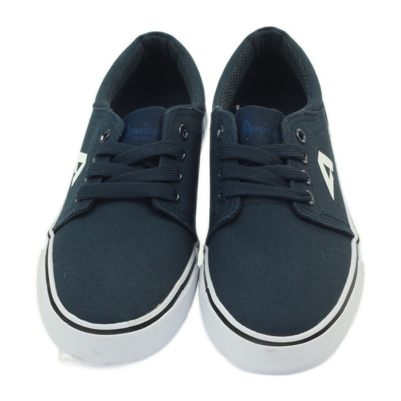American Club Amerikanska marinblå sneakers 4