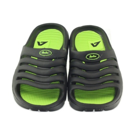 American Club Amerikanska barnpoolskor tofflor svart 4