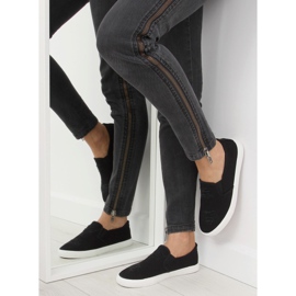 Sneakers slip-on svart BL126P Svart 1