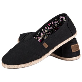 Mckeylor Svarta slip-on espadrillor 2
