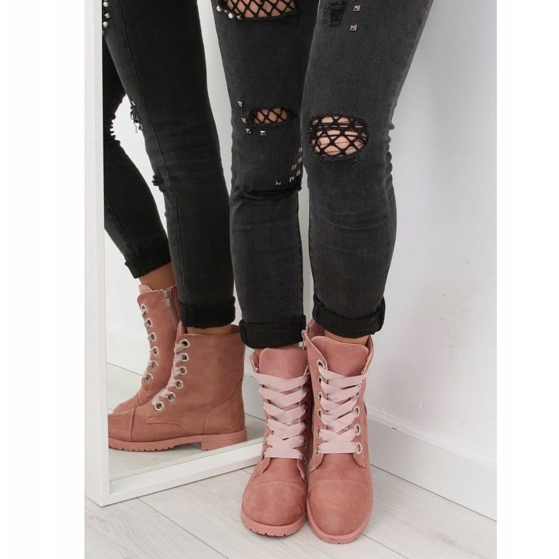 Rosa AB-8 rosa stövlar 2