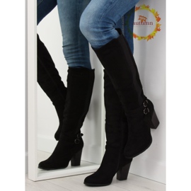 Svarta höga klackar 103-GG svart 1