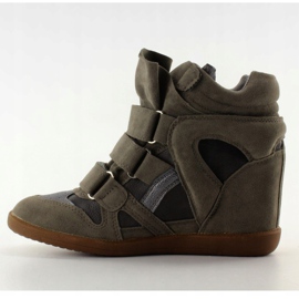 Mocka sneakers 6040 D. Grå 1