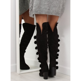 Svart Musketeer stövlar FC-H115 Svart 2