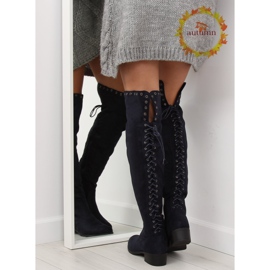 Marinblå musketerskor LS182 1