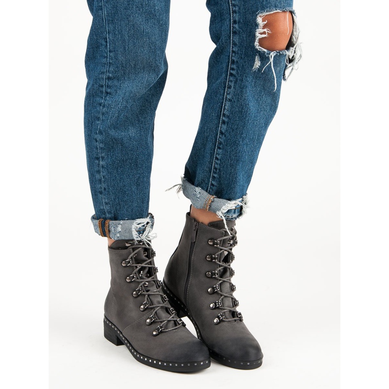 VINCEZA band arbetare grå 1