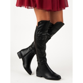 Skräddarsydda VINCEZA stövlar svart 2