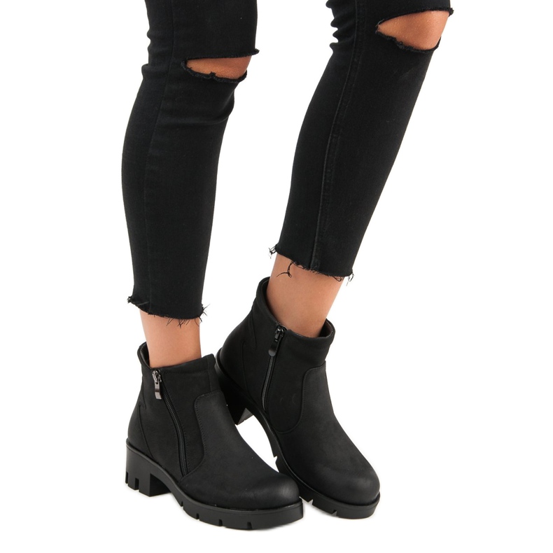 Svarta VINCEZA stövlar 1