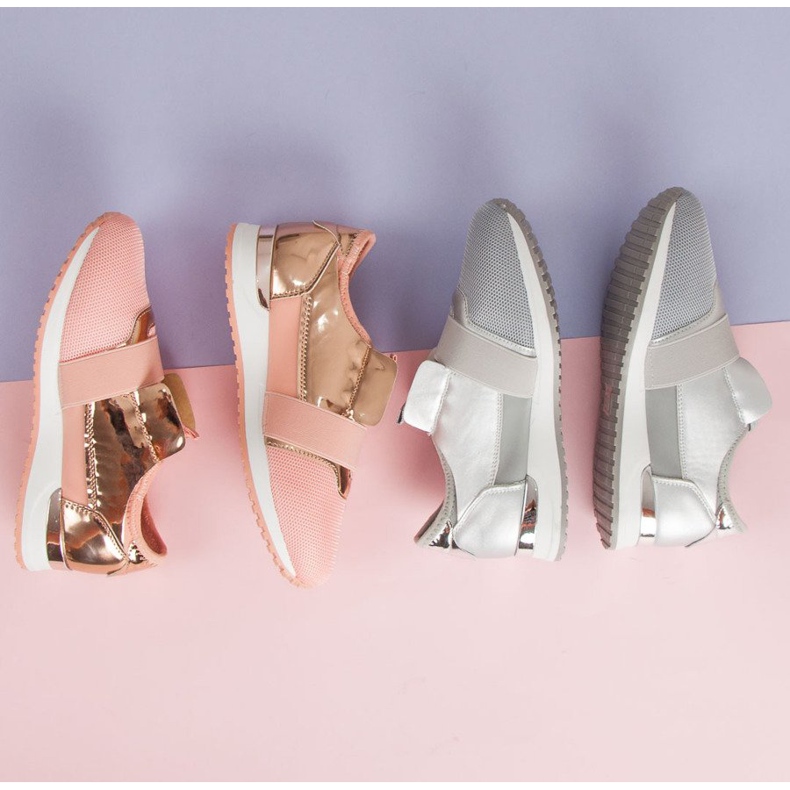 Slip-on sportskor grå 2