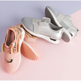 Slip-on sportskor grå 1