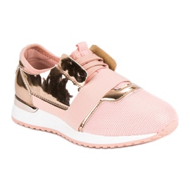 Slip-on sportskor rosa 1
