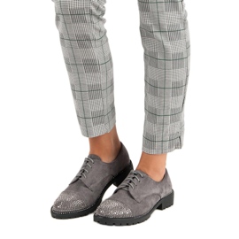 Bello Star Snygga mockaskor grå 1