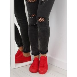 Röda monocolour sneakers för kvinnor NB176 Big Red 1
