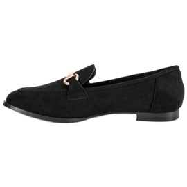 Slip-on mocka loafers svart 1