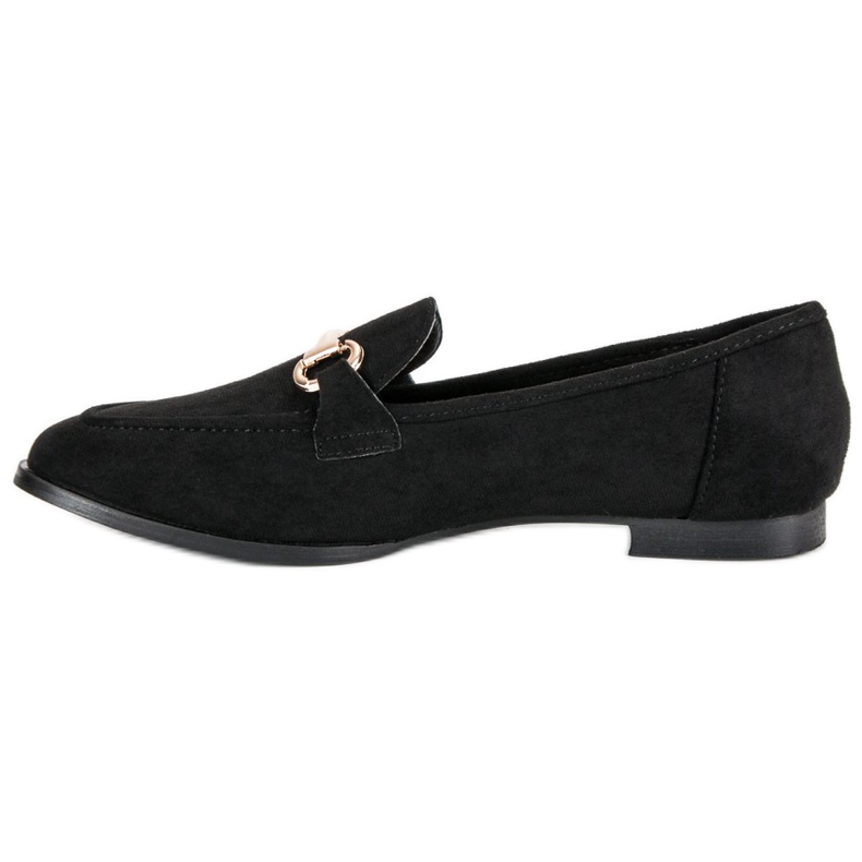 Slip-on mocka loafers svart 1