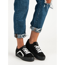 Sport Svarta mocka sneakers 2