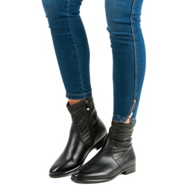 Bella Paris Klassiska svarta stövlar 1