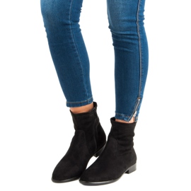 Bella Paris Klassiska svarta stövlar 1