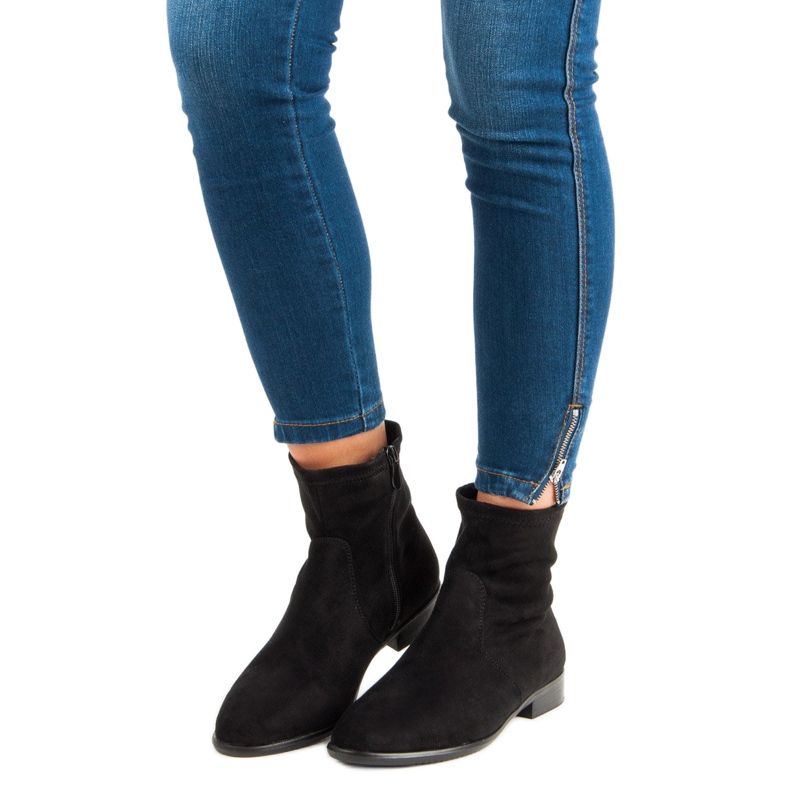 Bella Paris Klassiska svarta stövlar 1