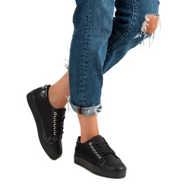 Sweet Shoes Trendiga sportskor svart 2