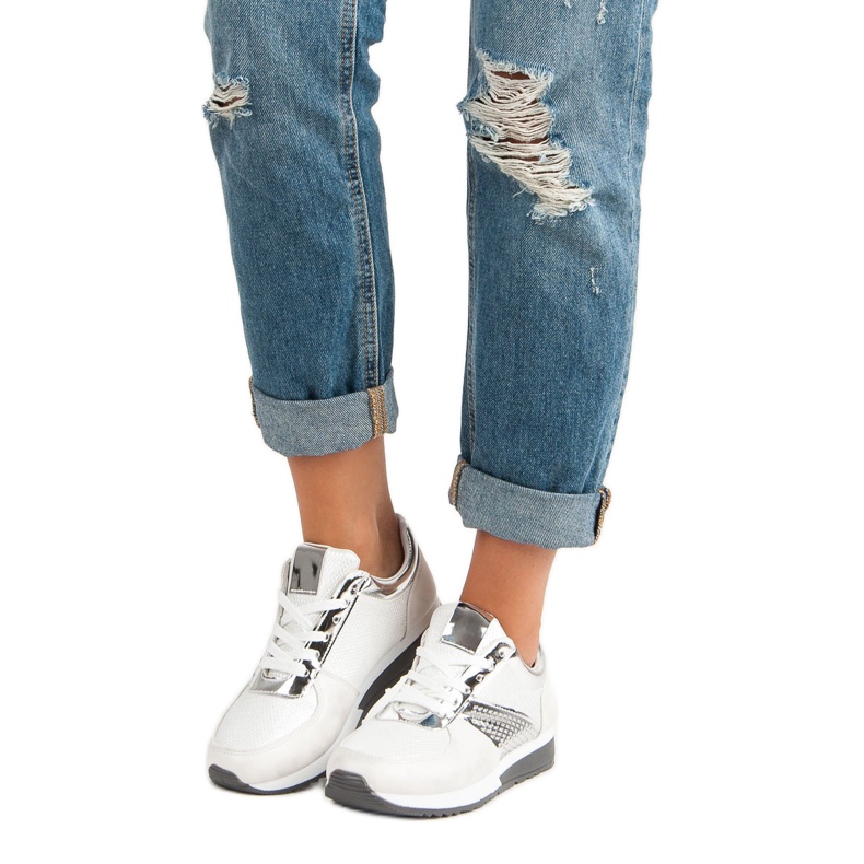 Snygga sportskor vit 1