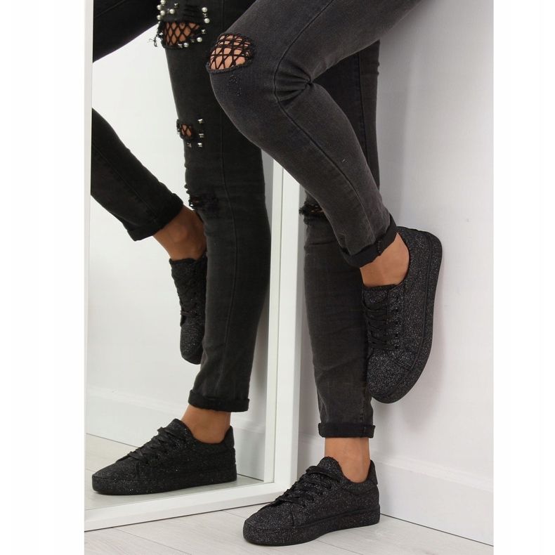 Svart opal BL142 Svarta sneakers 1