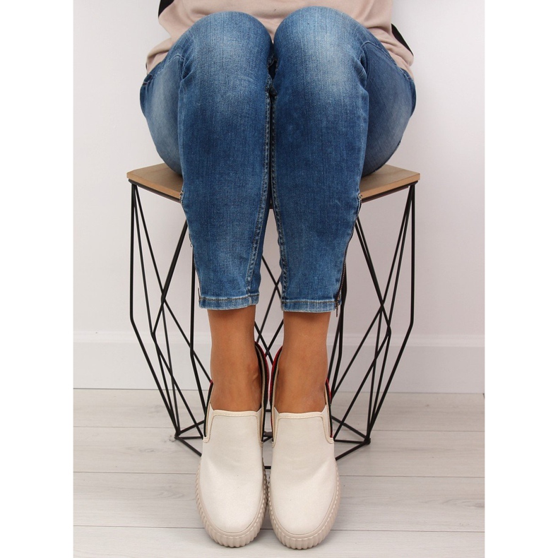 Sneakers slip-on beige 107-40 Beige 1