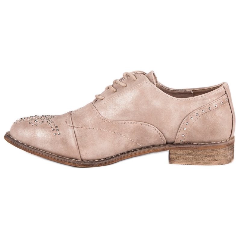 Super Me Trendiga bundna skor rosa 1