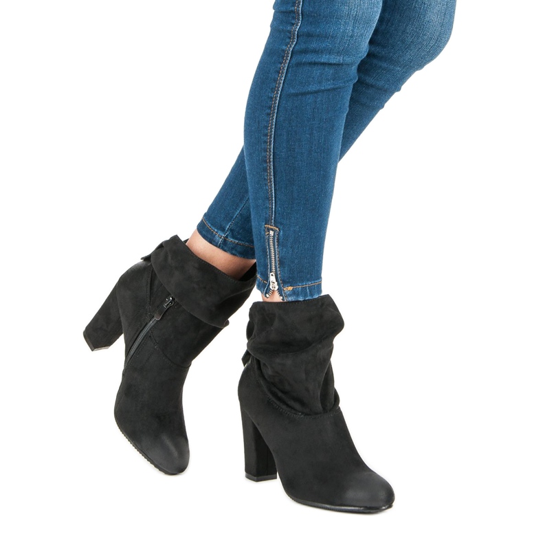 Mockaskor på VINCEZA -stolpen svart 2