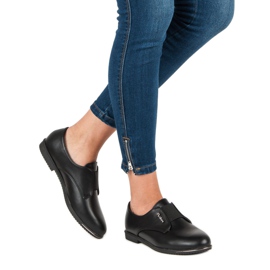 Miss Laura Svarta slip-on skor 2