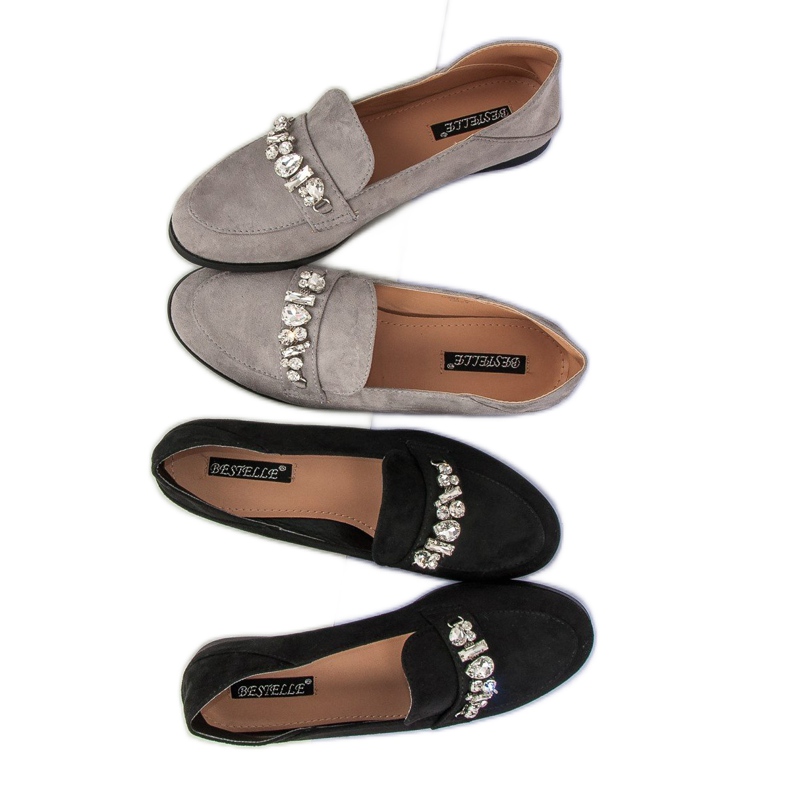 Bestelle Eleganta svarta loafers 1